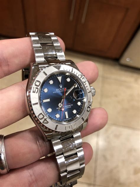 rolex yacht-master 40 blue dial review|A Week On The Wrist The Rolex Yachtmaster 40mm With.